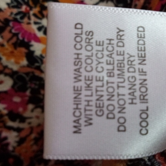 Jane and Delancey floral long sleeve peasant top women's size medium - Picture 8 of 10